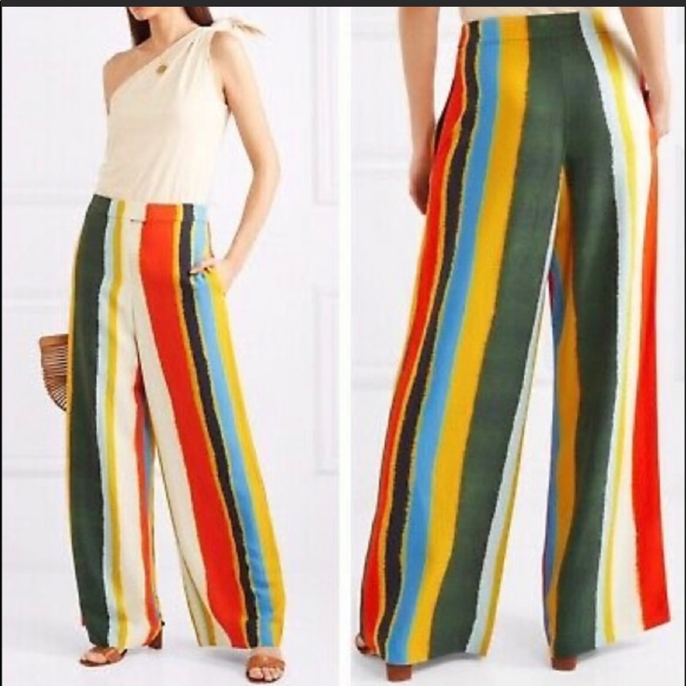 Tory Burch Fiona wide leg pants size 4